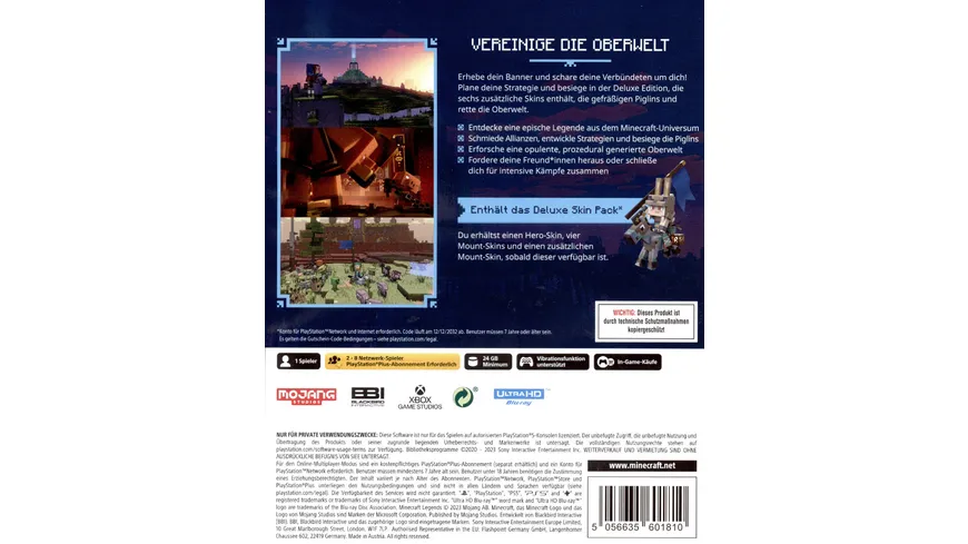 Minecraft Legends (Deluxe Edition)