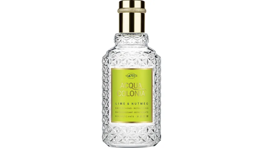 4711 ACQUA COLONIA Lime & Nutmeg Eau de Cologne 50 ml