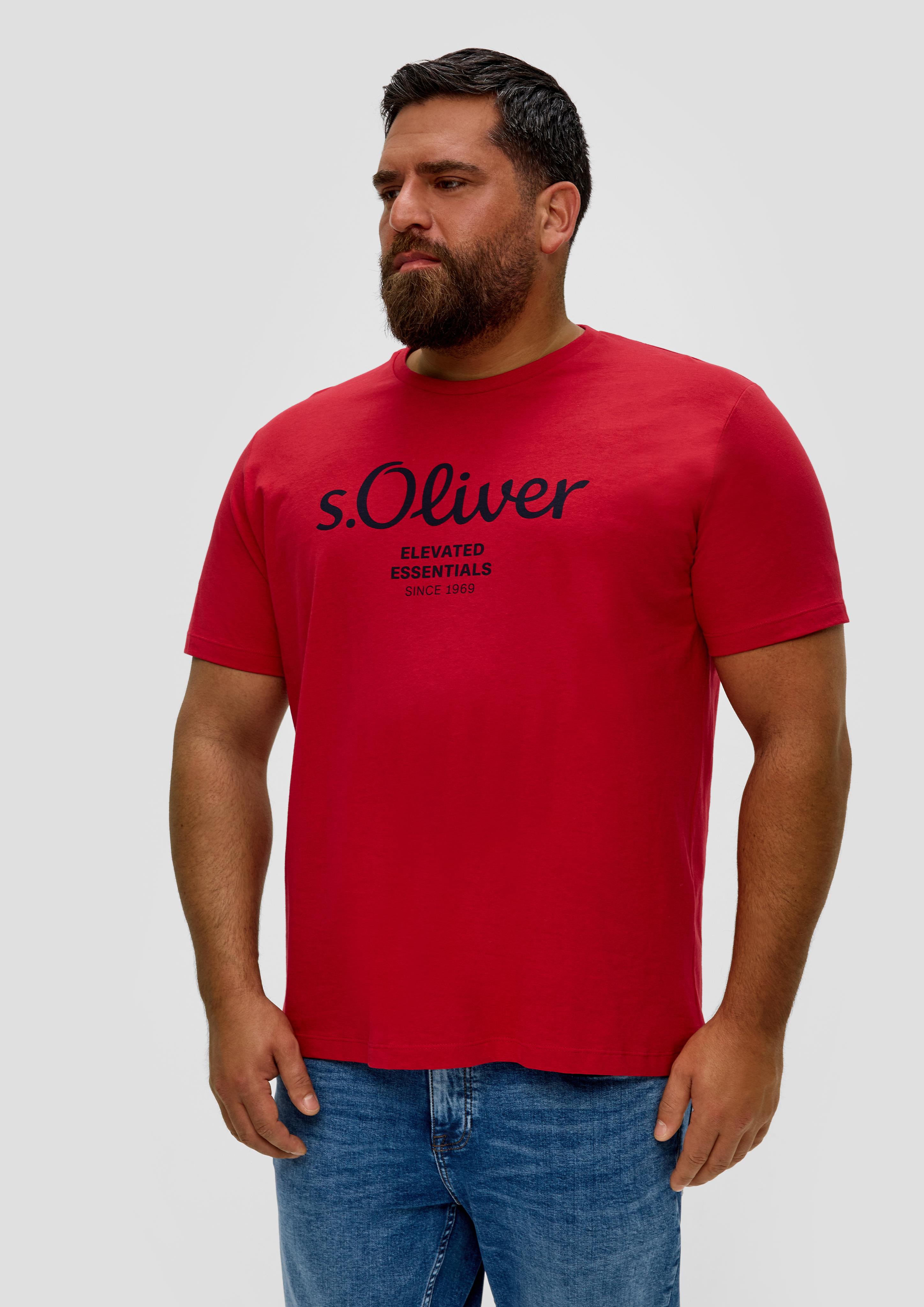 T-Shirt mit Label-Print  2148697-31D1