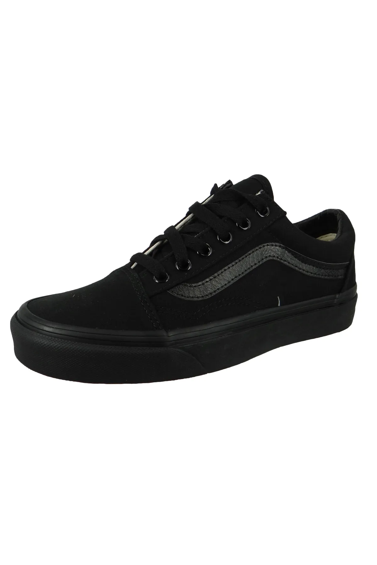 Vans  Damen Low Sneaker Old Skool D3HBKA Schwarz Black-Black Textil