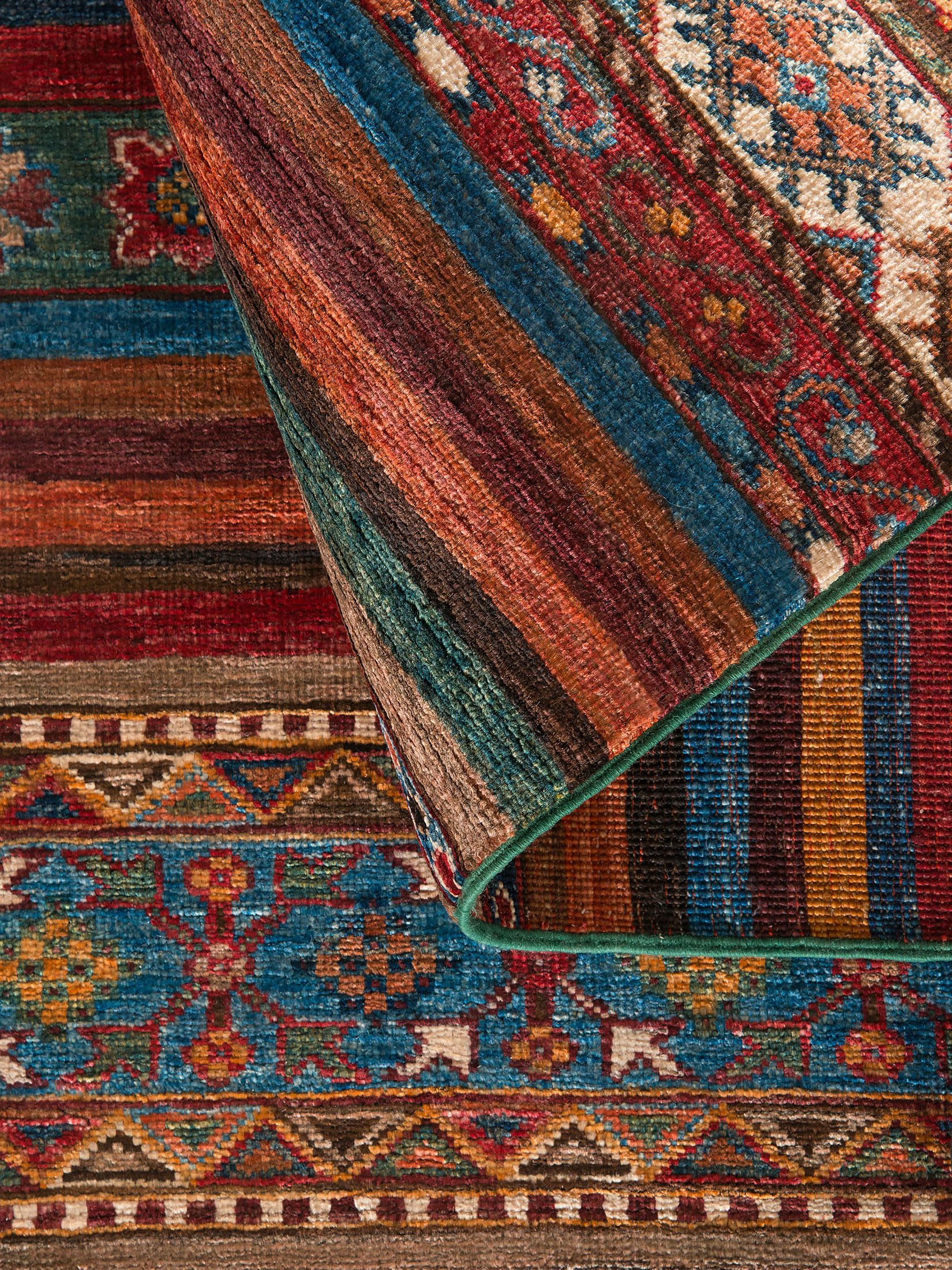 Chobi Schal ca. 86 x 290 cm, Unikat / Einzelstück