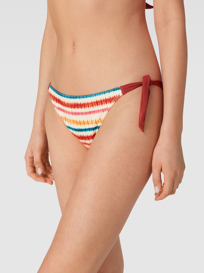 Bikini-Slip mit Strukturmuster Modell 'DASIA' in offwhite