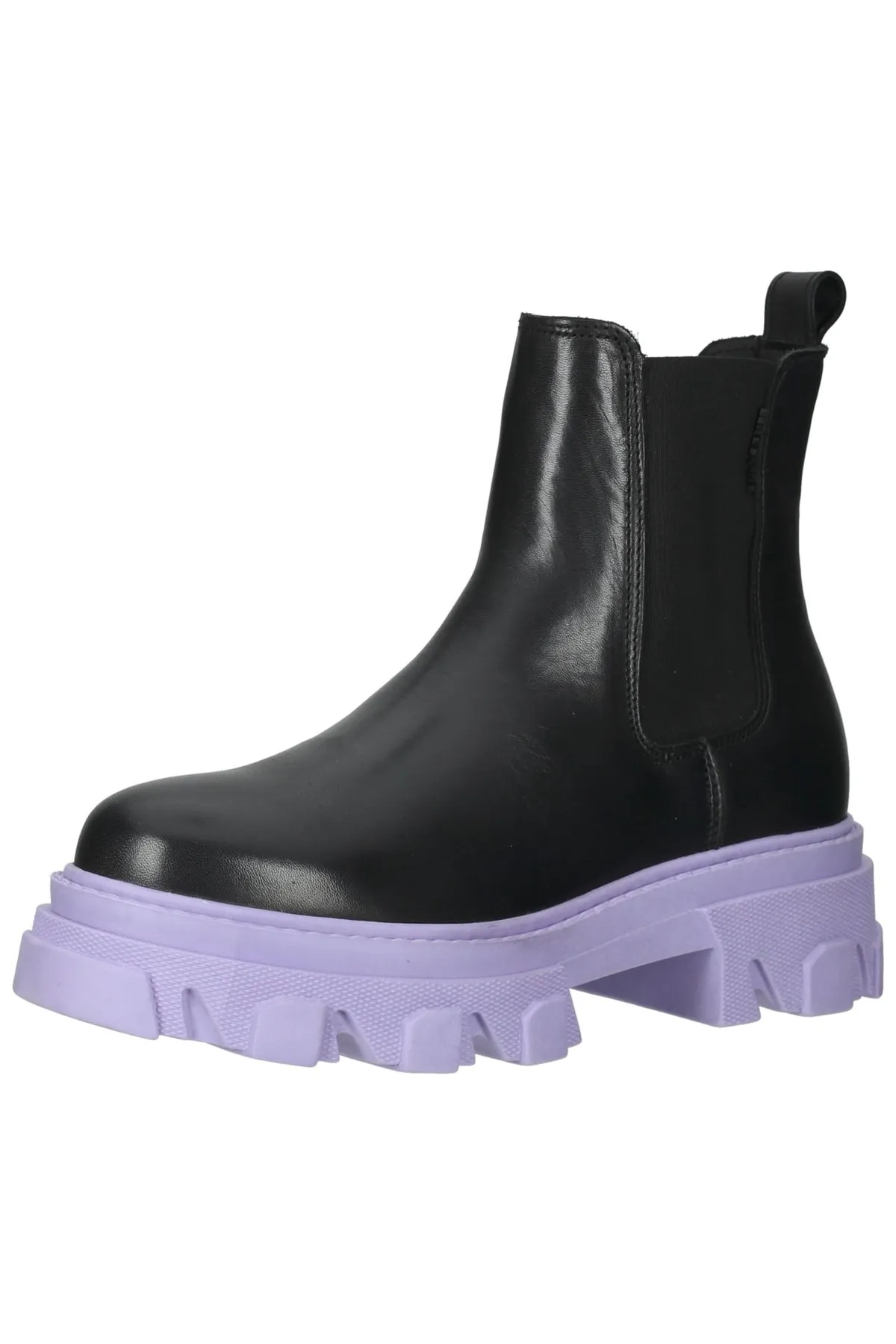 BULLBOXER  Stiefelette - Lila - Blockabsatz