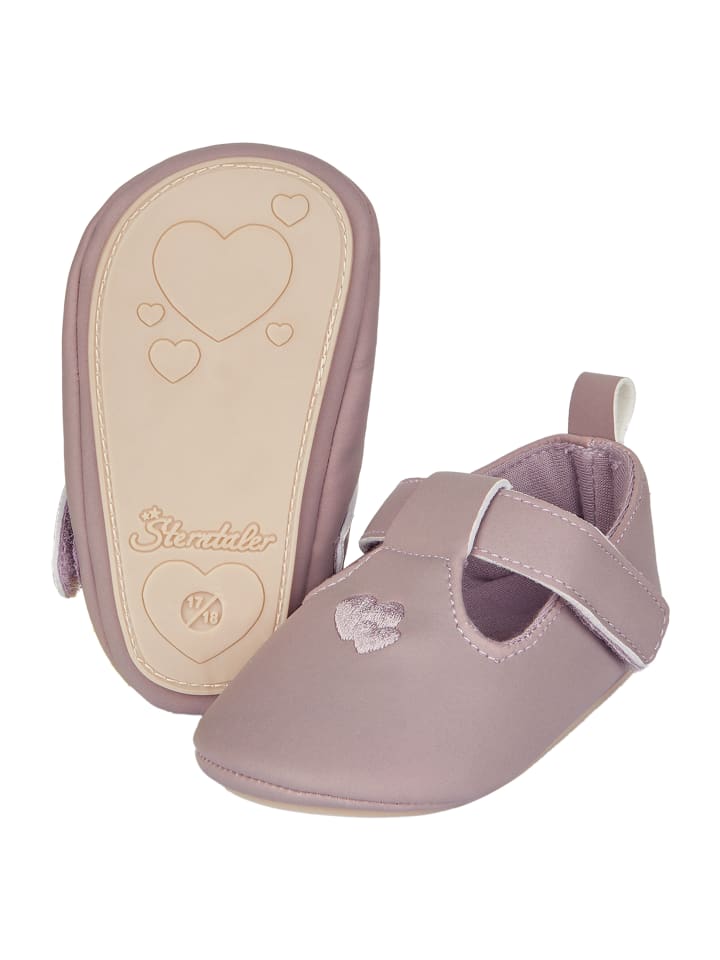 Sterntaler Baby Ballerinas Herz in lila günstig kaufen