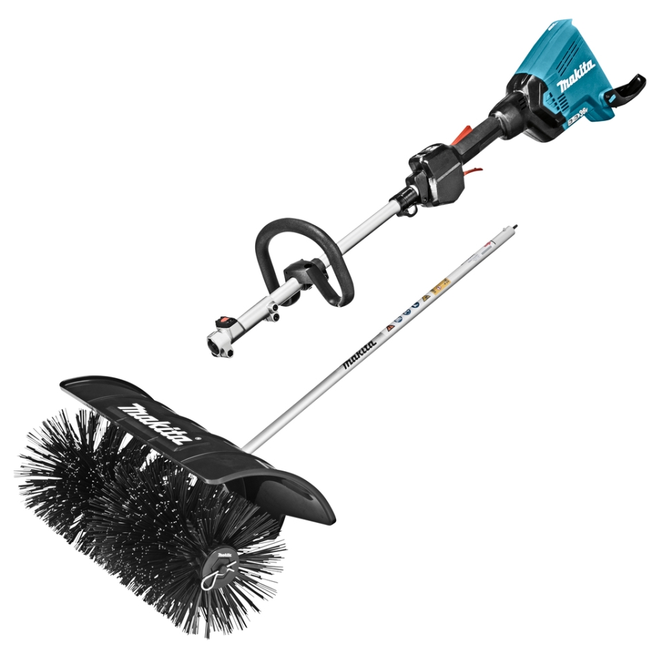 Makita DUX60ZX15 Akumulatorski kombinovani sistem D-ručka 2 x 18V bez baterija i punjača + nastavak za rotirajuću metlu