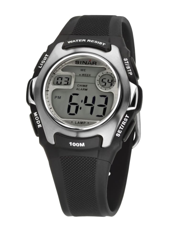 Sinar Quarzuhr XE-50-1 in schwarz günstig kaufen onesize