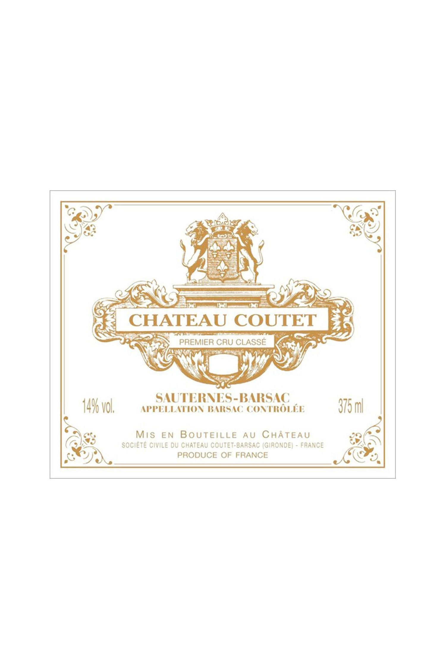 Château Coutet 1990, Sauternes