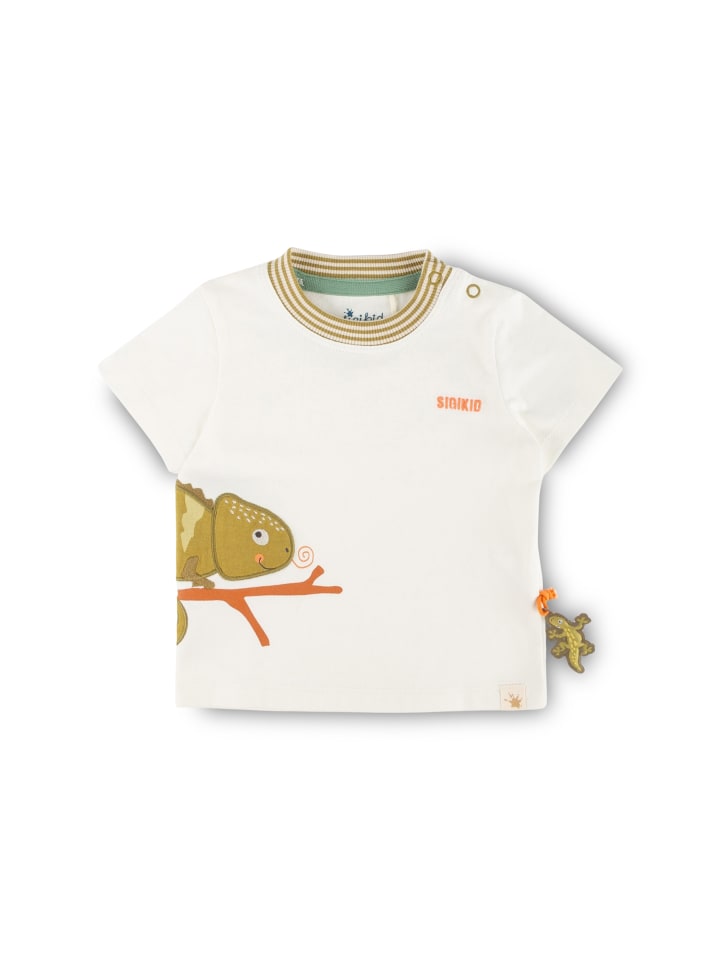 Sigikid T-Shirt welcome to the jungle in Weiß günstig kaufen