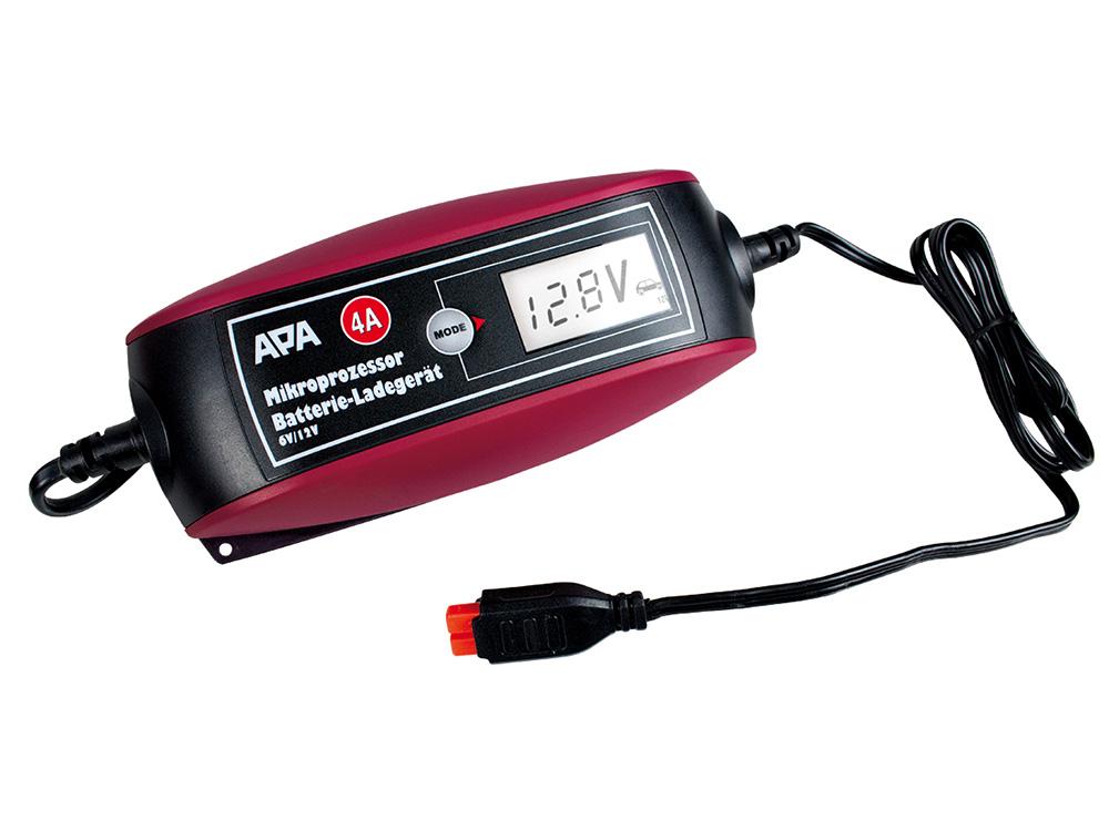 APA Mikroprozessor Batterie-Ladegerät 6/12V 4A