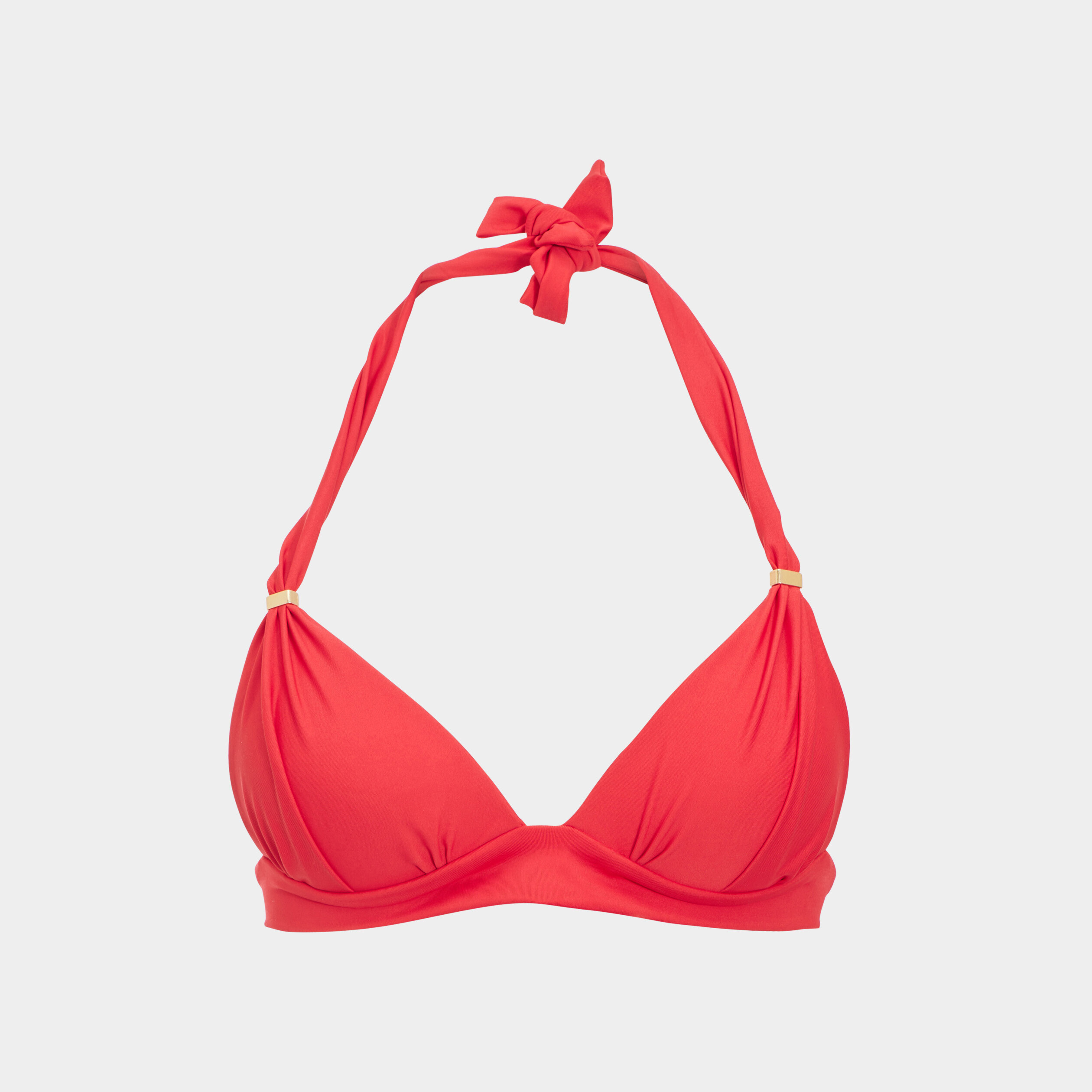 Haut de maillot de bain rouge femme | La Halle