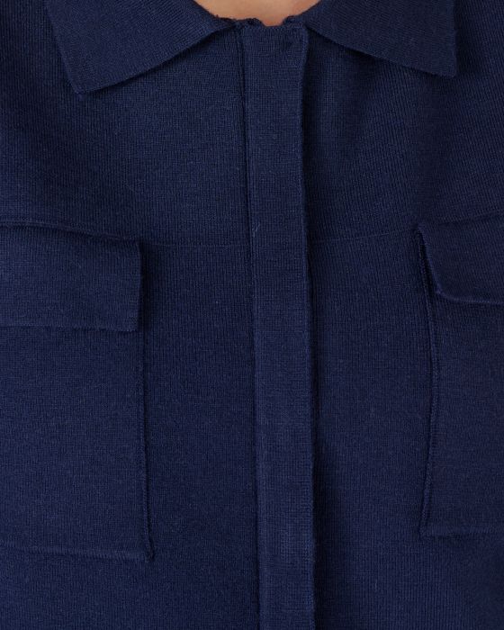 Gilet zippé col polo