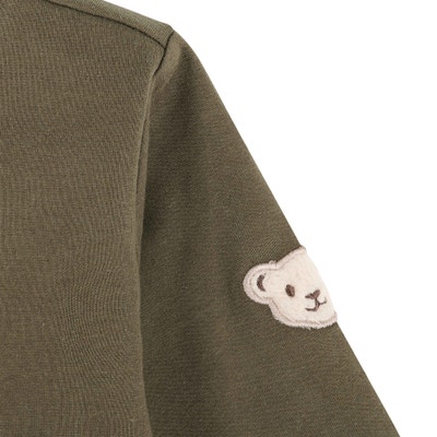 Sweatshirt, khaki für Jungs