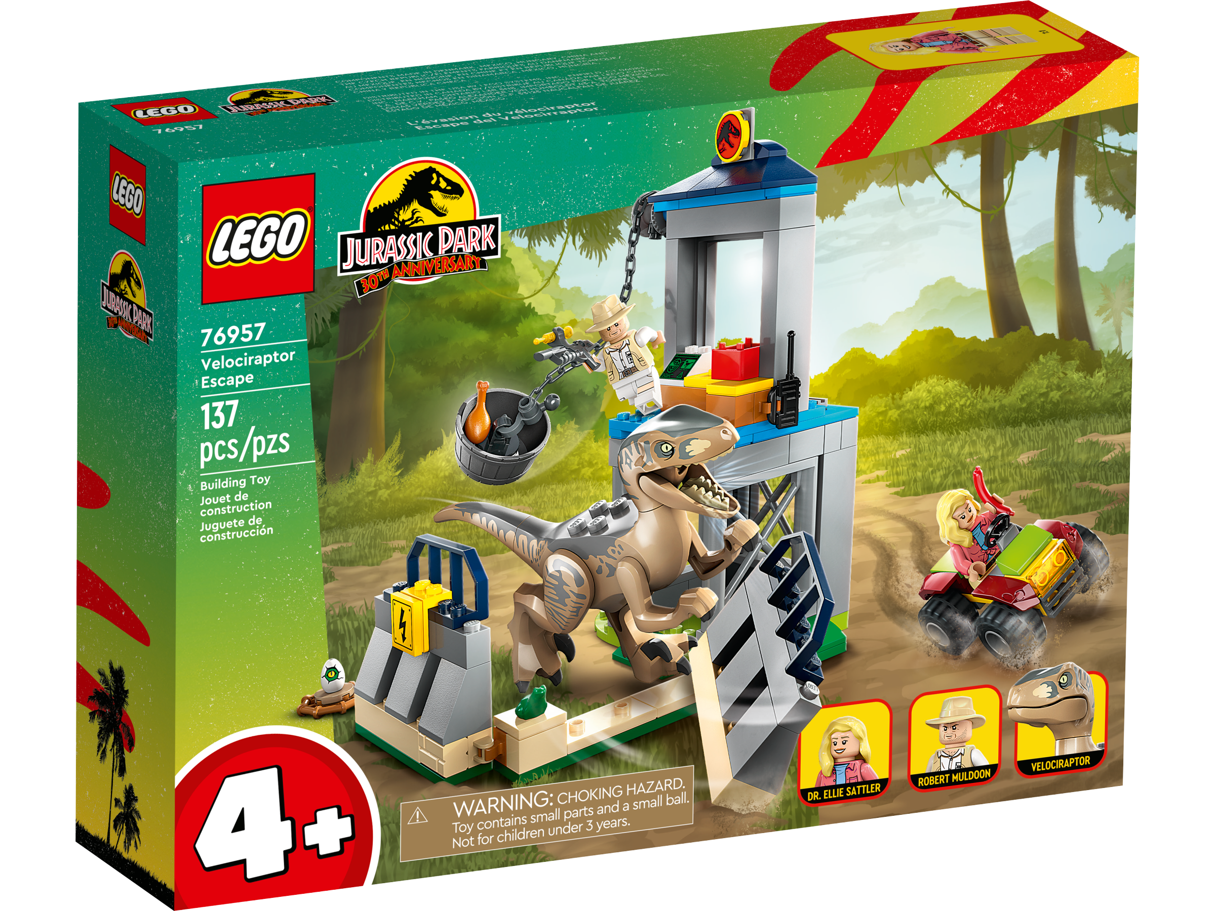 Flucht des Velociraptors 76957