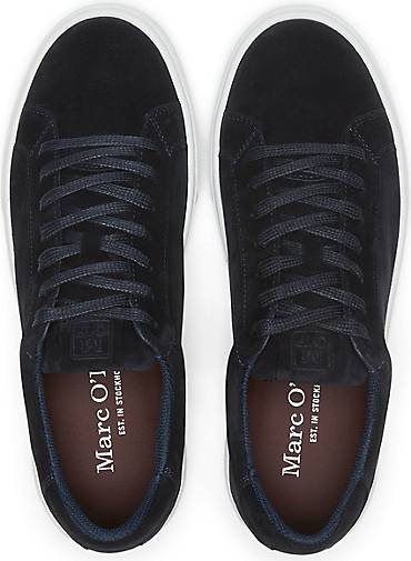 Marc O'Polo Cupsohlen-Sneaker aus softem Veloursleder