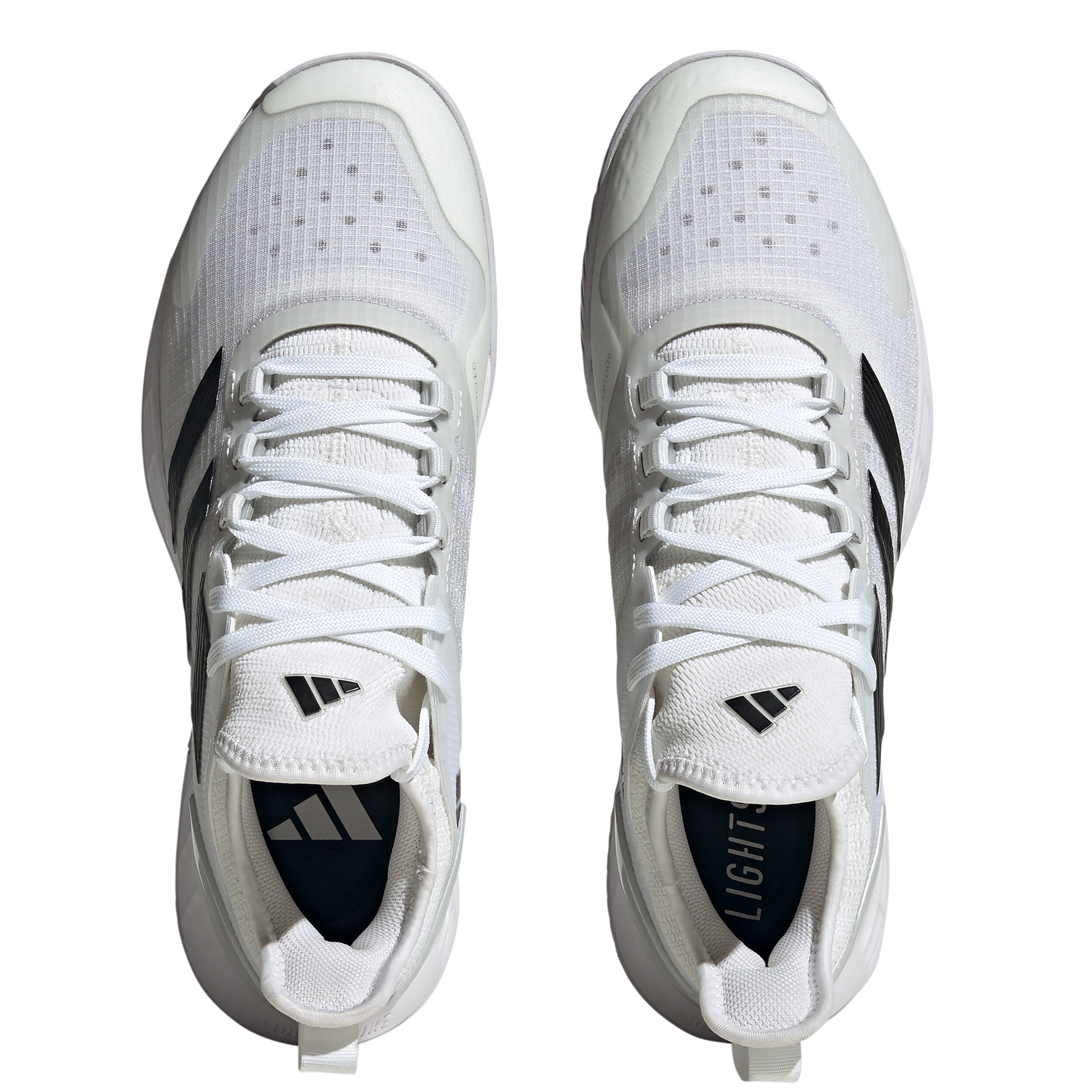 Adizero Ubersonic 4.1 Allcourtschuh Herren - Weiß, Schwarz