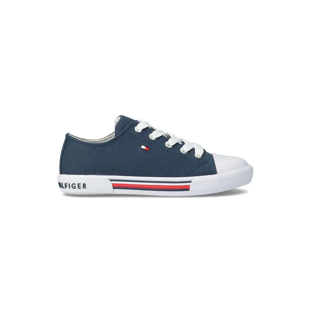 Tommy Hilfiger Low Cut Lace Up T3X4-30692-0890800 / blau