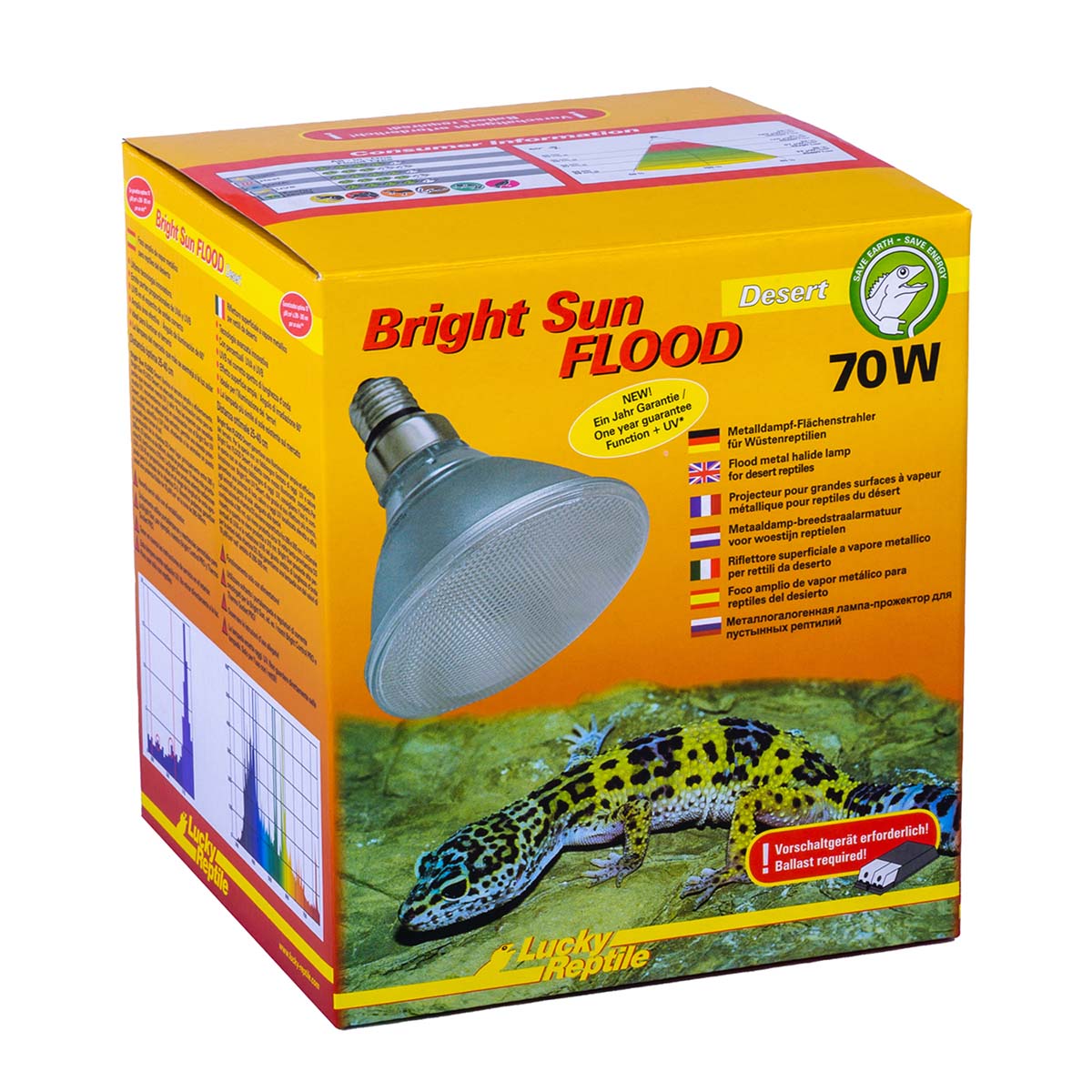 Lucky Reptile Bright Sun FLOOD Desert 70W kaufen