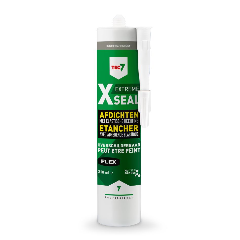 TEC7 528015000 X-Seal betoniharmaa saumausaine patruuna 310ml