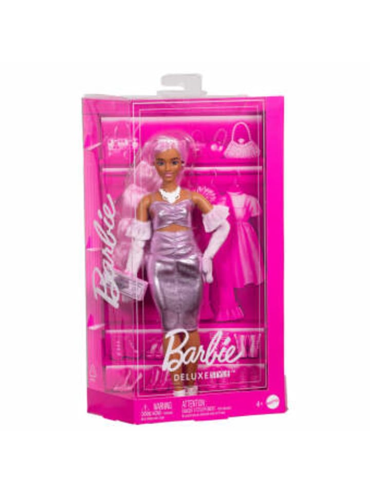 Mattel Spielzeug - Barbie Deluxe Style Puppe - glänzendes Kleid günstig kaufen onesize