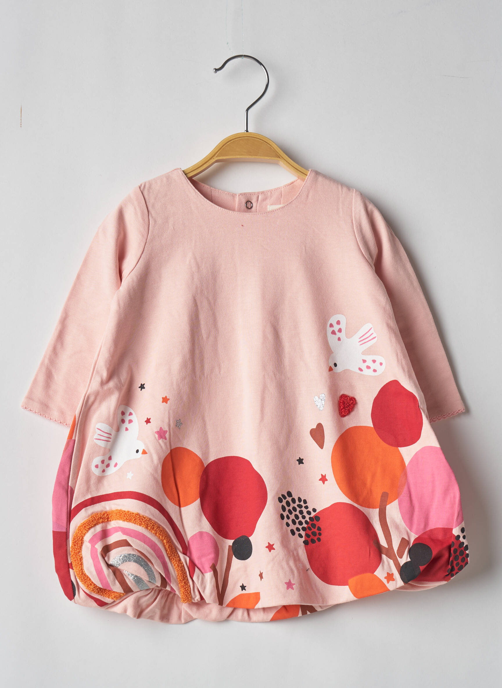 Catimini Robes Mi Longues Fille couleur rose