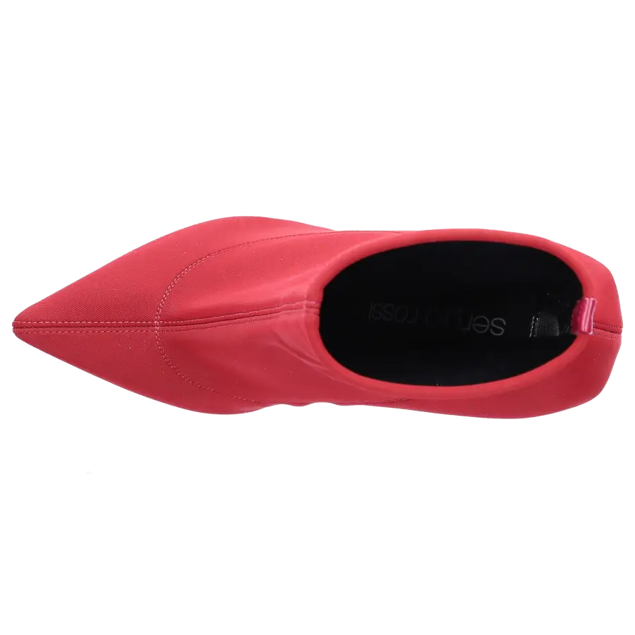 Sergio Rossi - Stiefeletten A81762 Elastan Polyamid rot - rot
