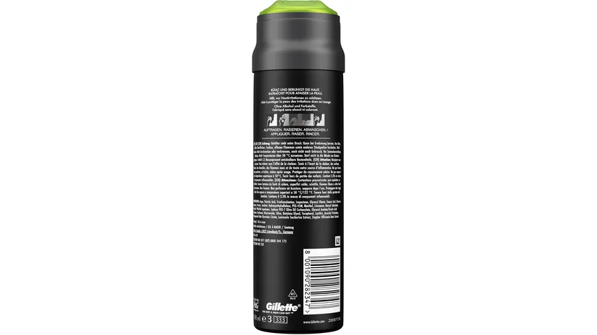 Gillette Rasiergel Labs 198 ml