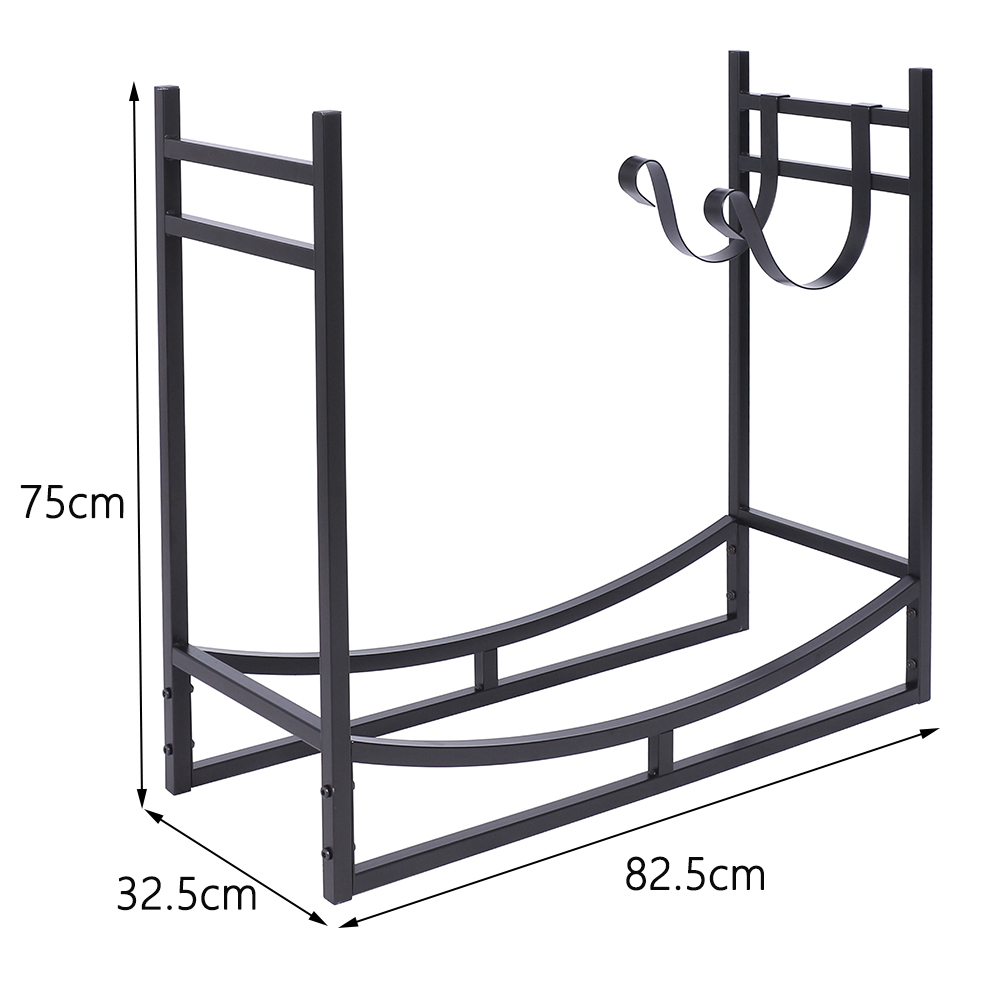 Tech Craft Kaminholzregal 121x39x124cm