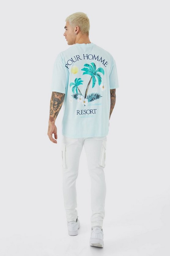 Skinny Stretch Cargo-Jeans