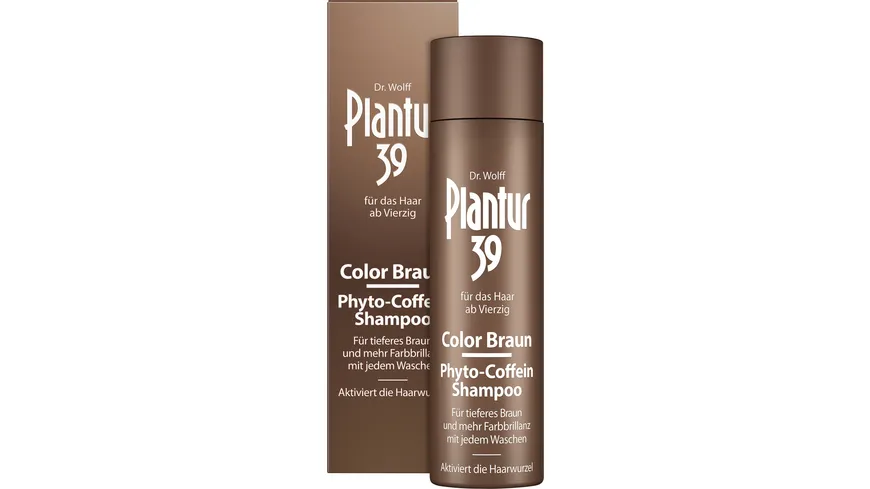 Plantur 39 Phyto-Coffein Shampoo Color Braun 250ml 250 ml