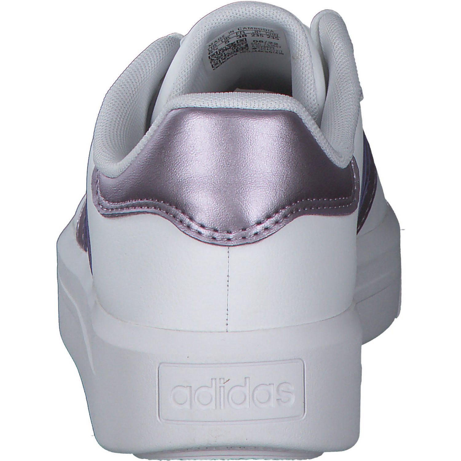 Adidas Core Court Platform, Sneakers Low, Damen, white berry metallic