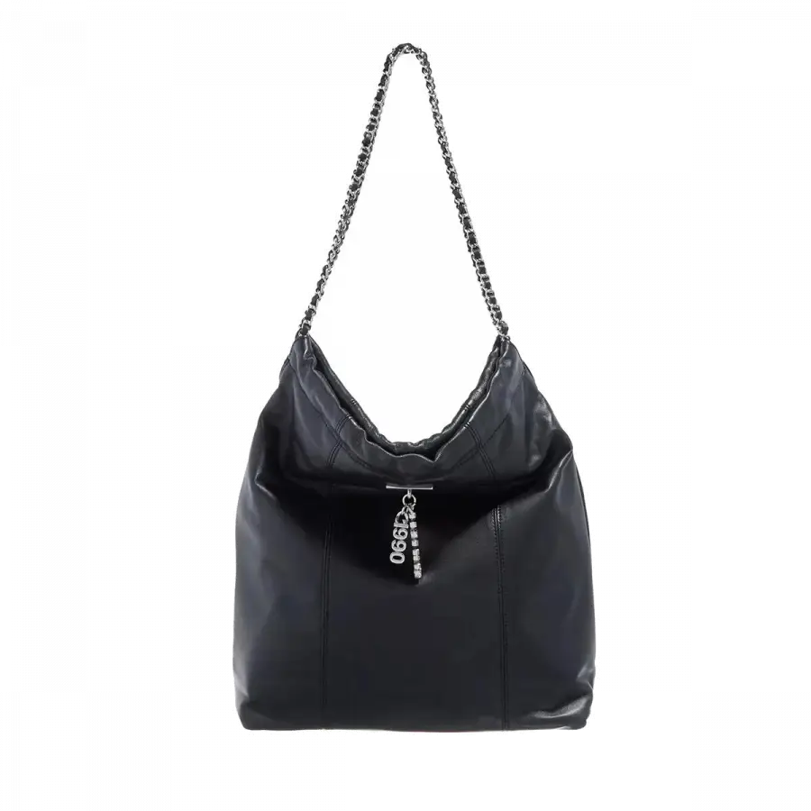 Steve Madden - Steve Madden Shoulder Bags Metallkette Black - schwarz