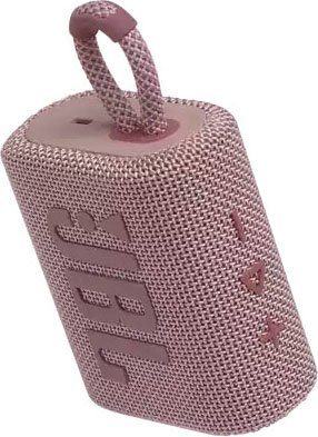 JBL GO 3 Portable-Lautsprecher (Bluetooth, 4,2 W, wasser- und staubfest)