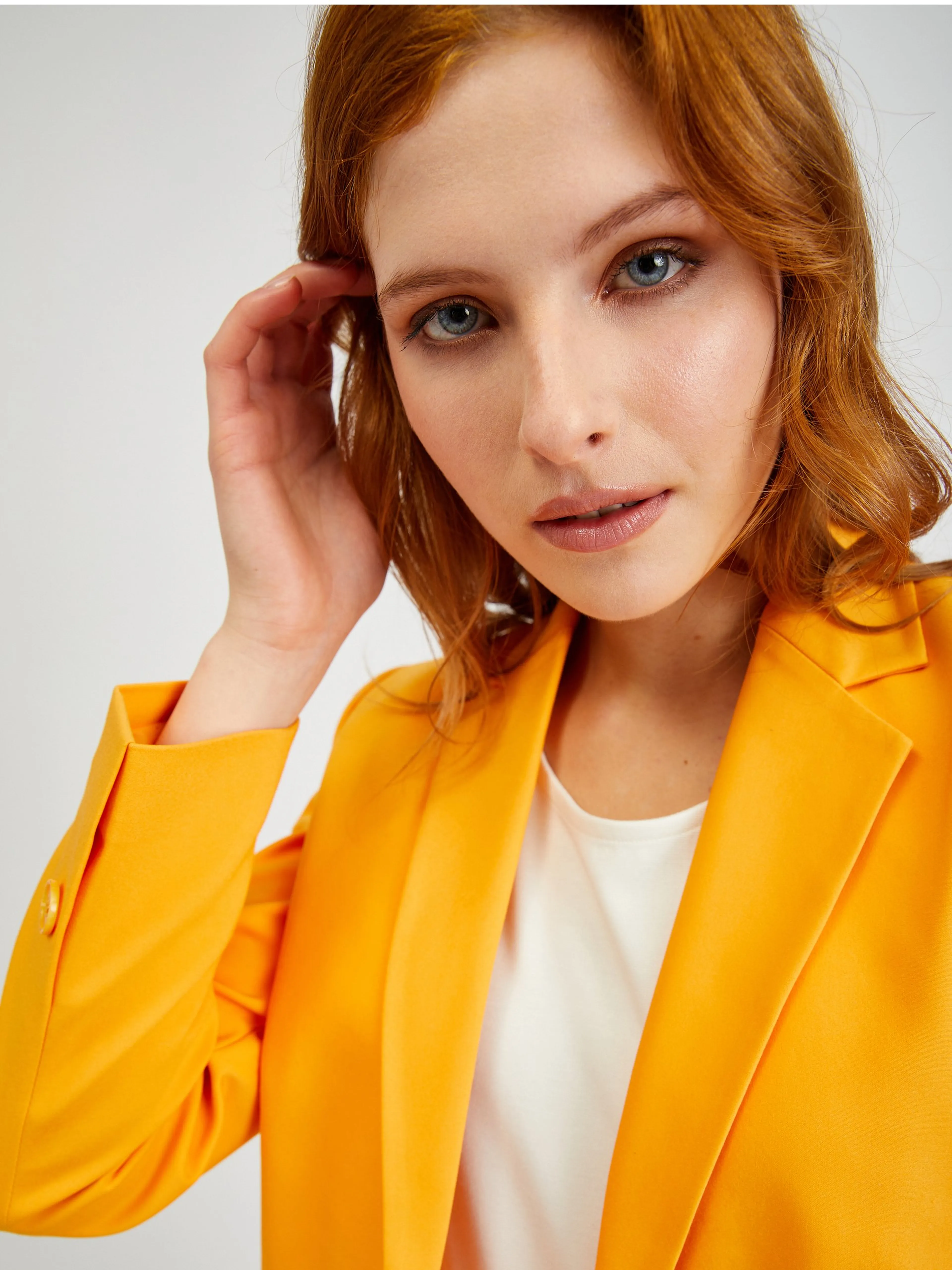 Orangefarbene Damenjacke ORSAY