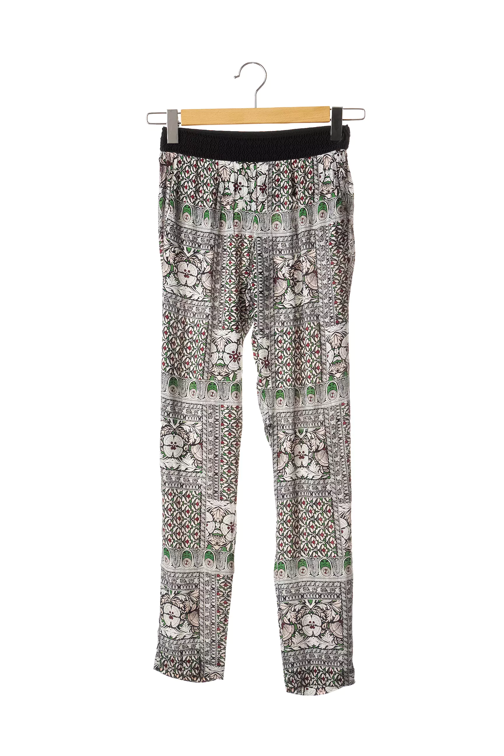 Maje Pantalons Droits Femme couleur blanc