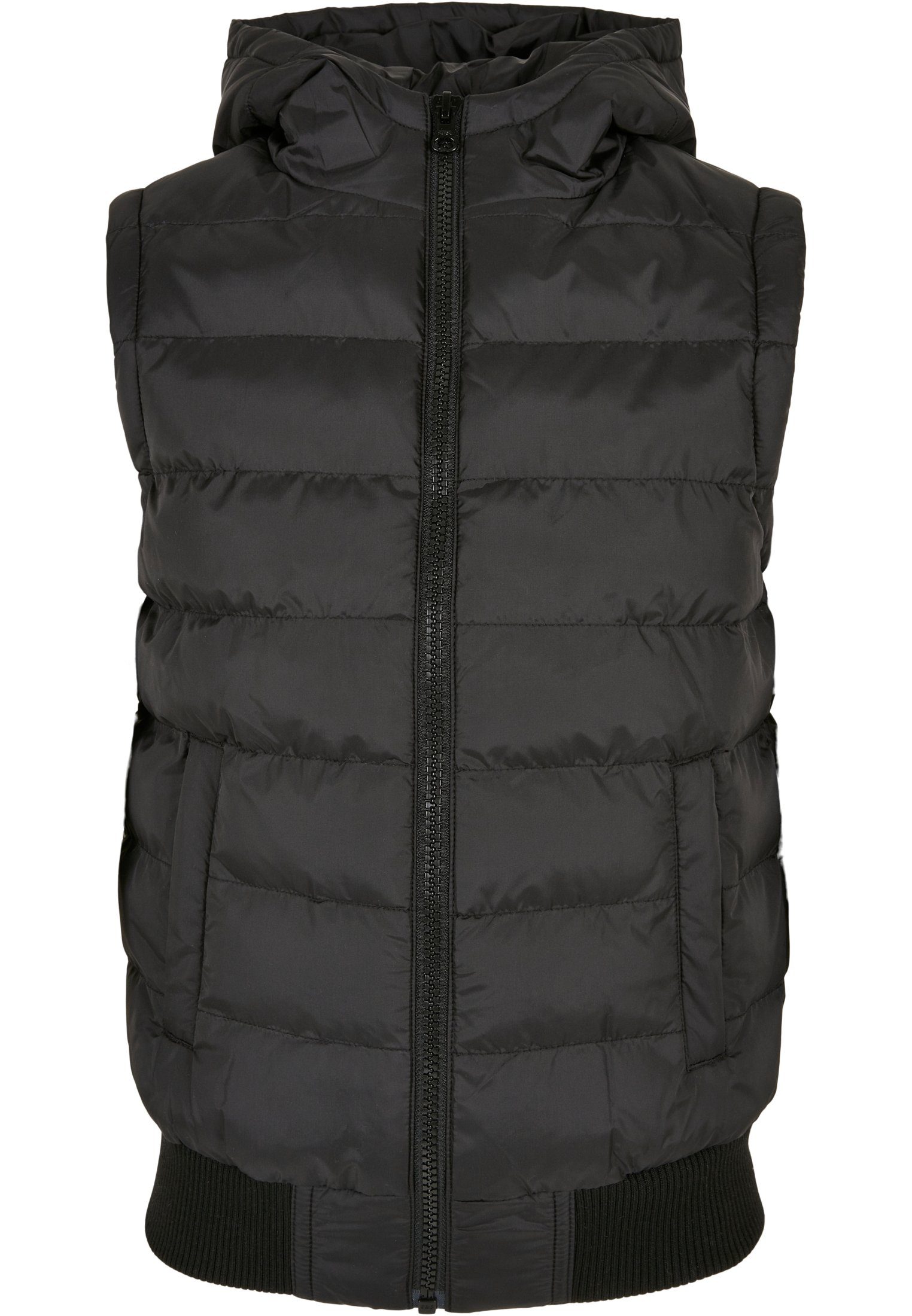 URBAN CLASSICS Jerseyweste Herren Boys Small Bubble Hooded Vest (1-tlg)