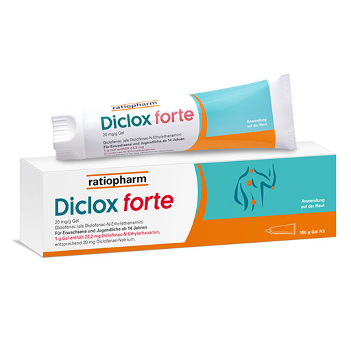 DICLOX forte 20 mg/g Gel  150 g  Gel