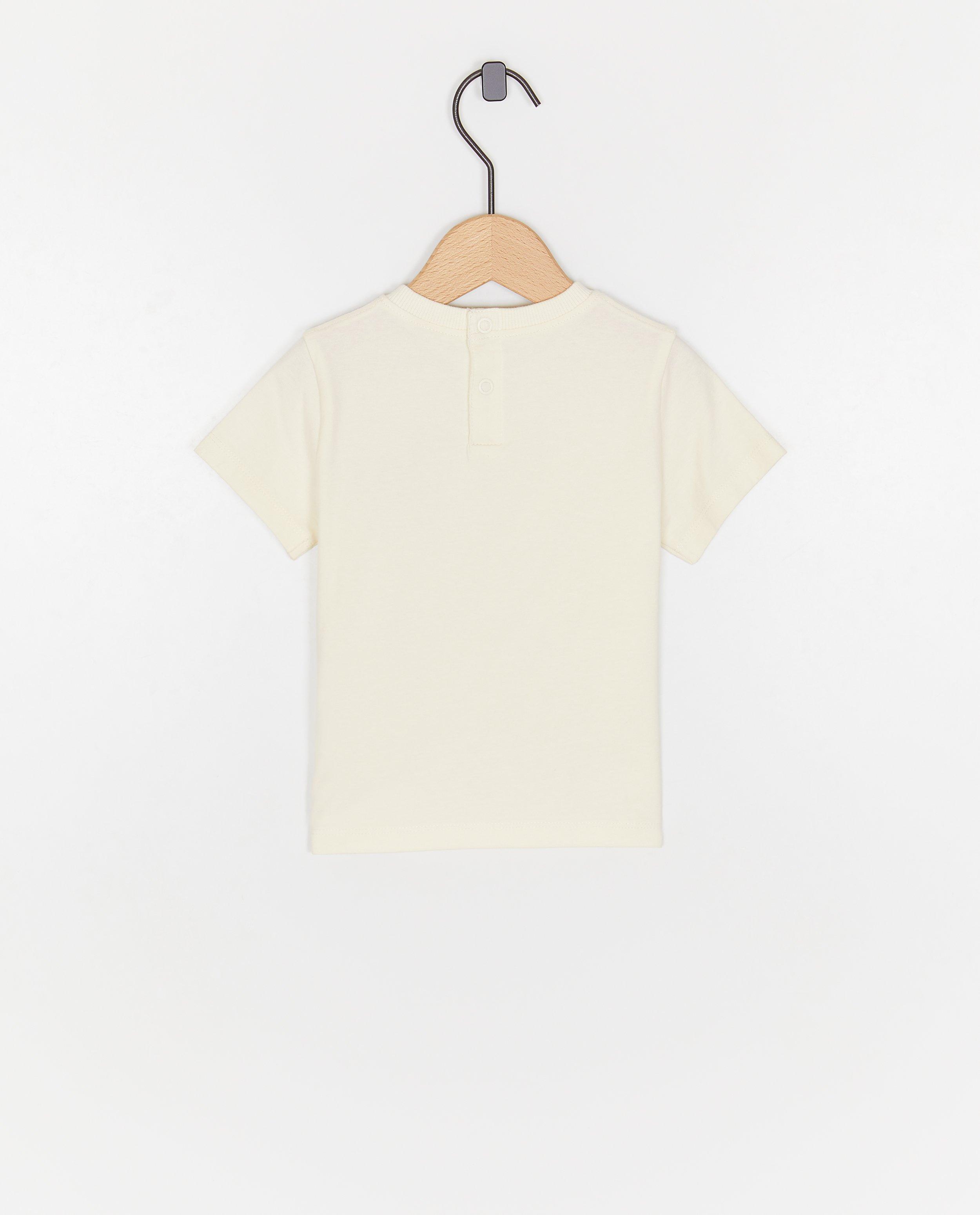 Tricou Cuddles and Smiles cu broderie albă cu van