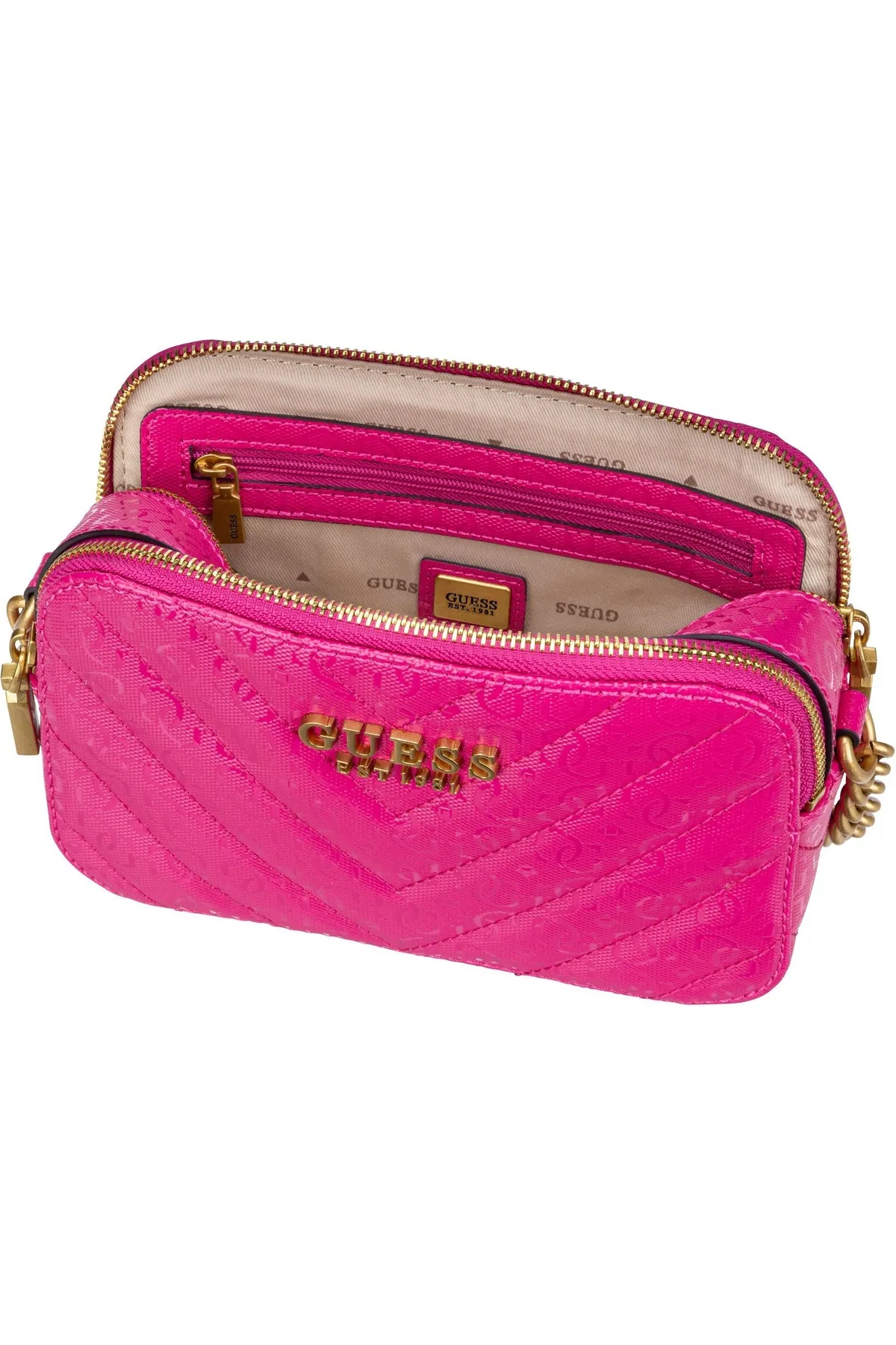 Guess  Umhängetasche Jania Crossbody Camera