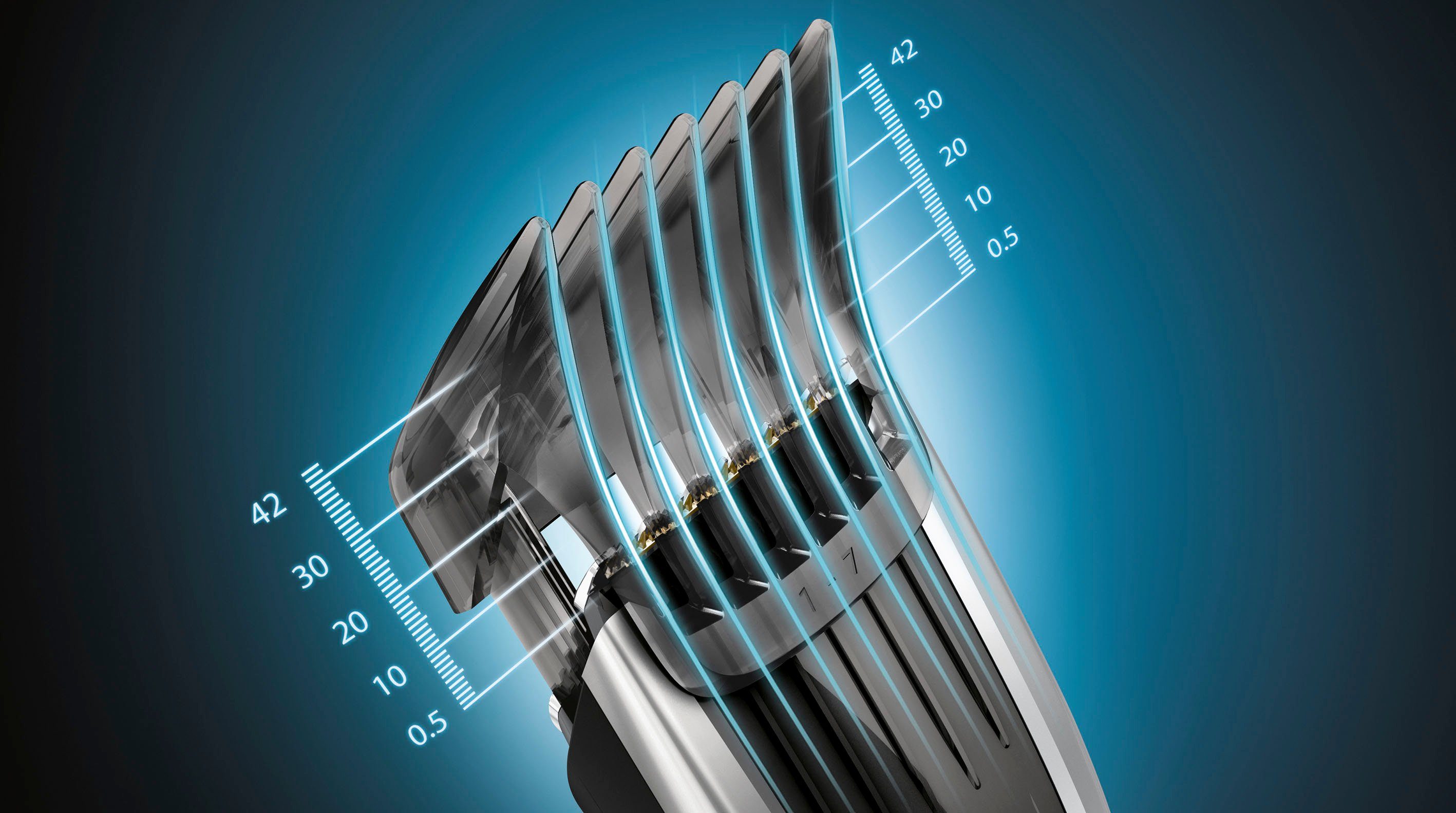 Philips Haarschneider Series 9000 HC9450/20, mit Touch-Steuerung