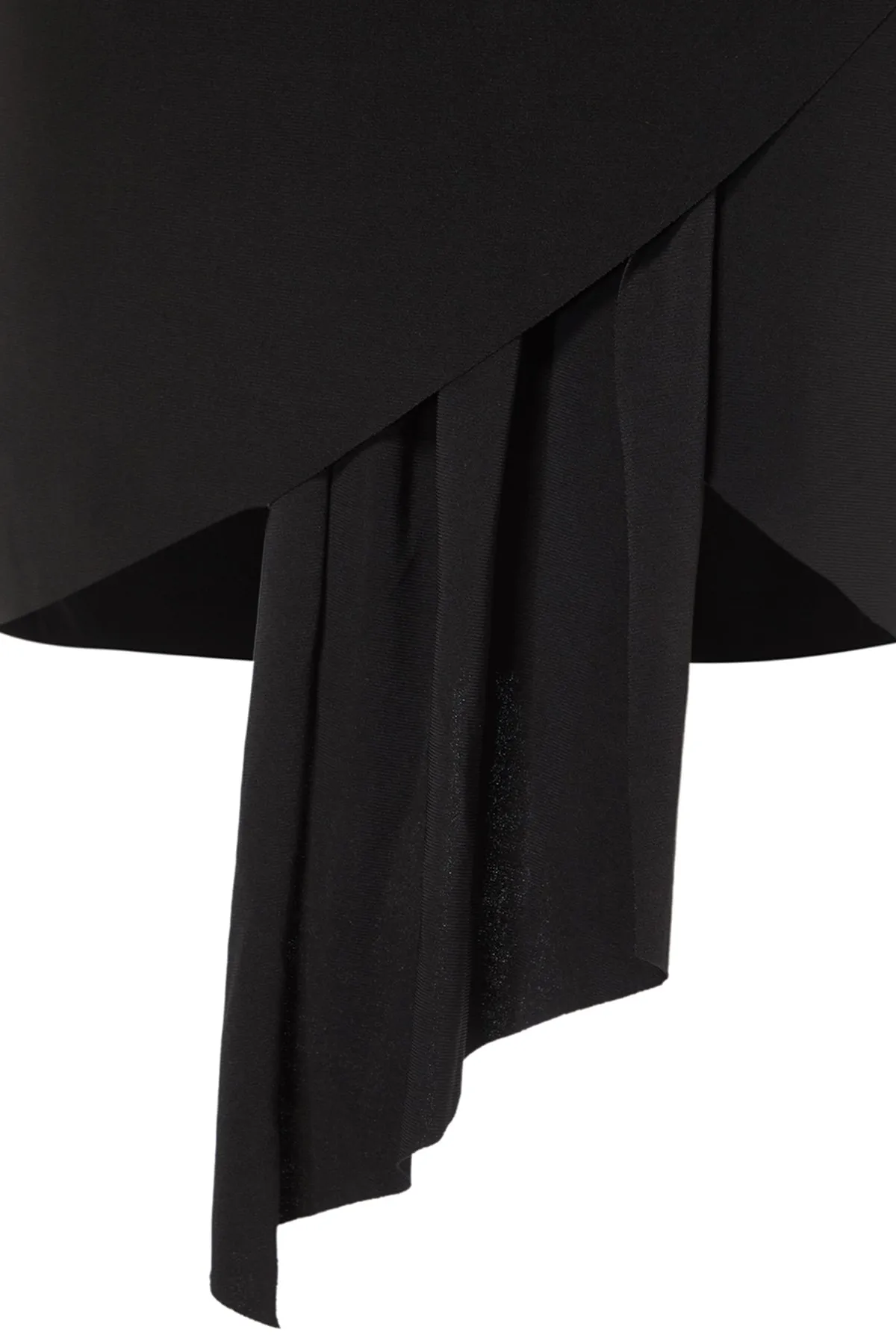 Trendyol Collection  Gestricktes, gerafftes Abendkleid TPRAW23EL00086