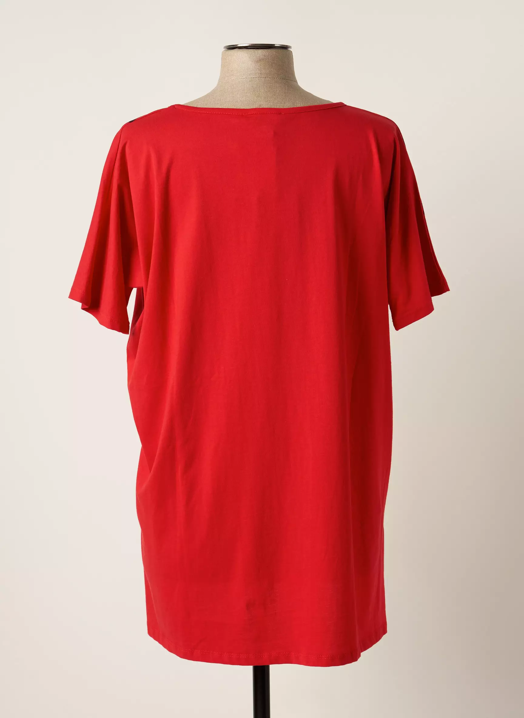 Alain Murati Tshirts Femme couleur rouge