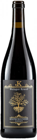 2019 Zellerweg am Schwarzen Herrgott Spätburgunder Barrique Rotwein trocken Bio - Weingut Helmut Krauß