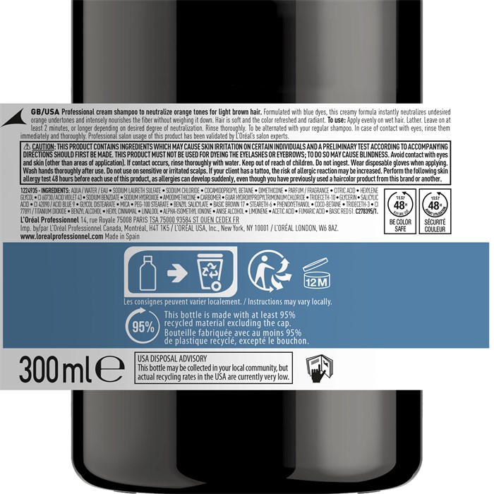 Blue Dyes Shampoo