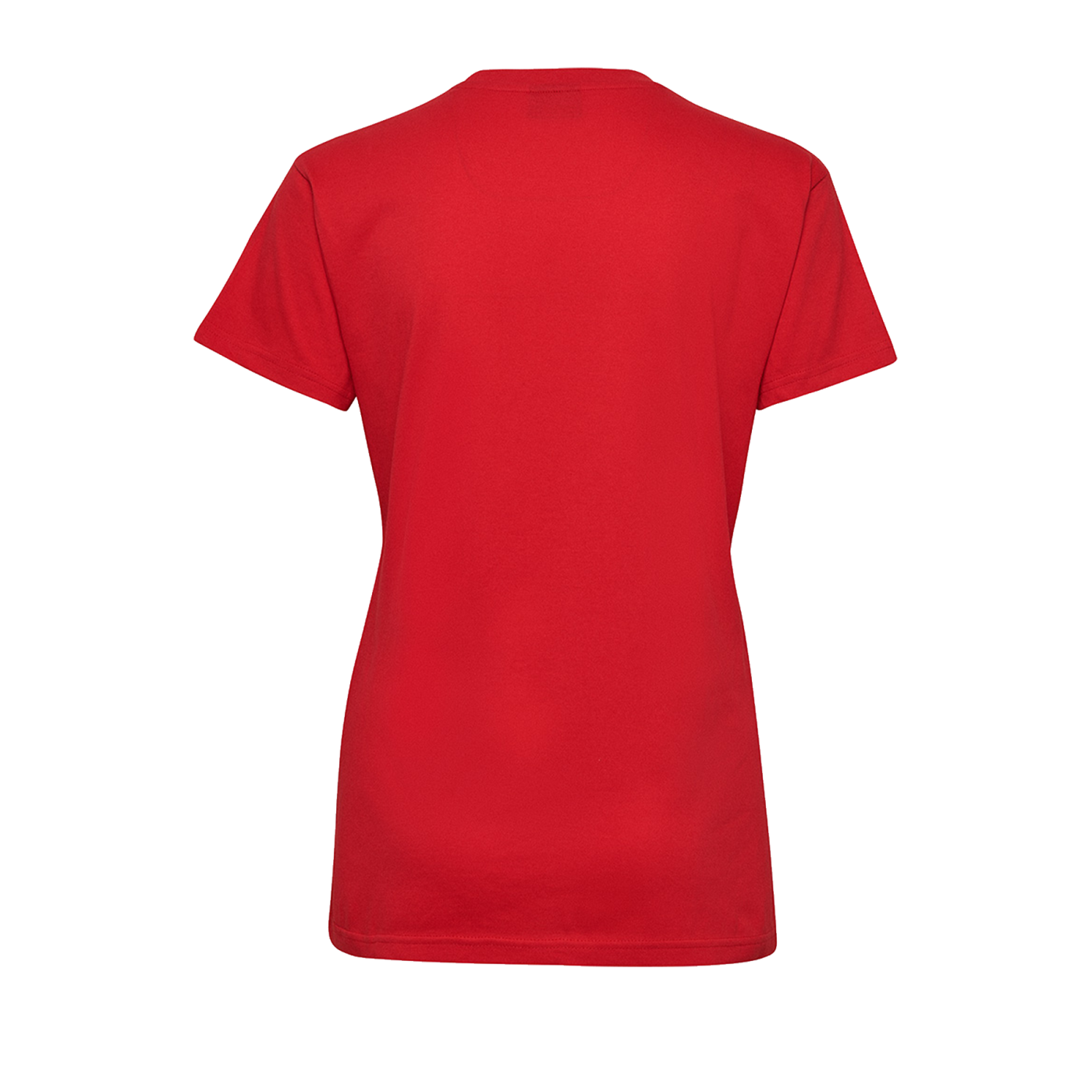 Hummel Cotton T-Shirt Logo Damen Rot F3062