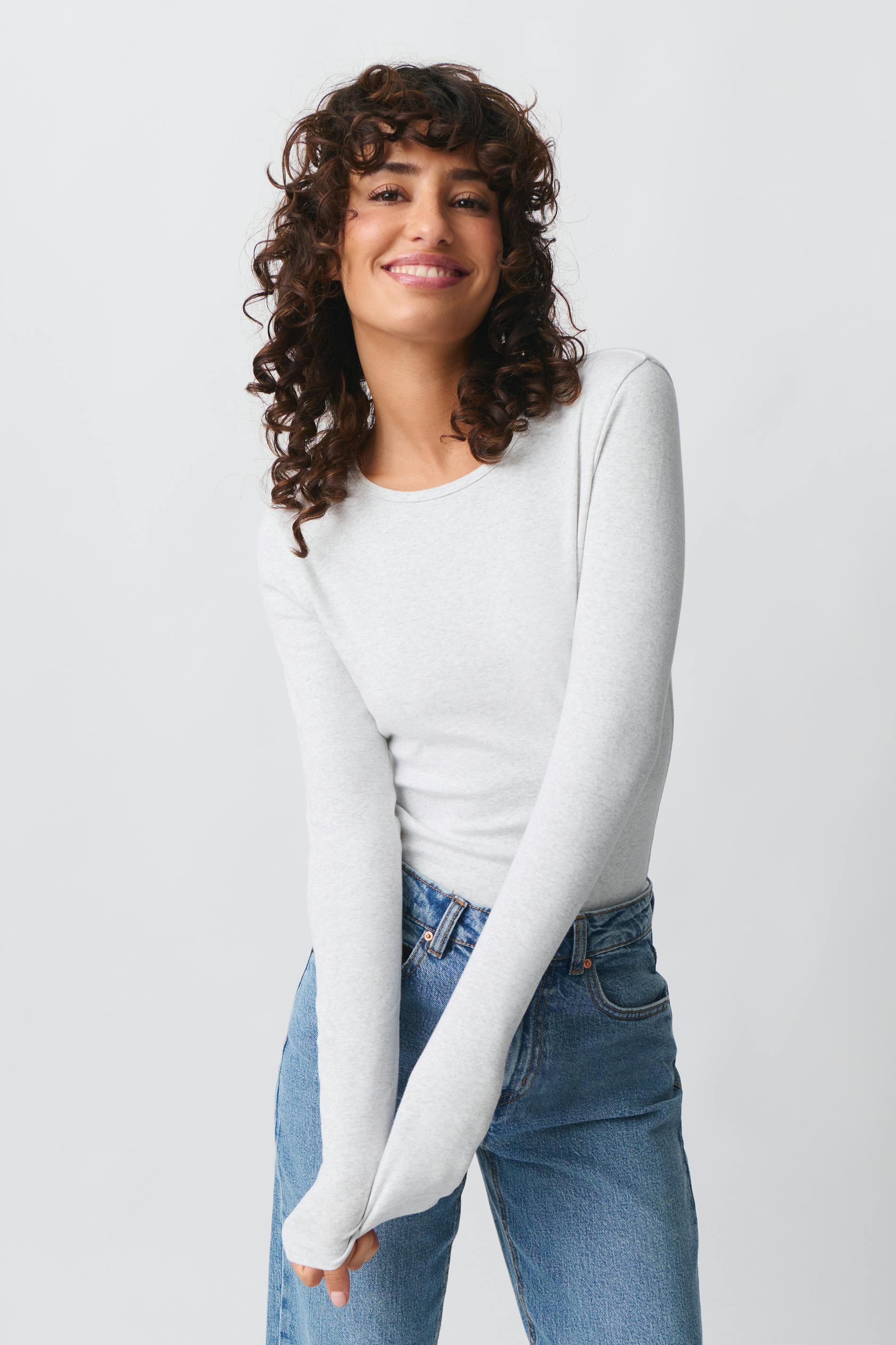 Basic long sleeve top
