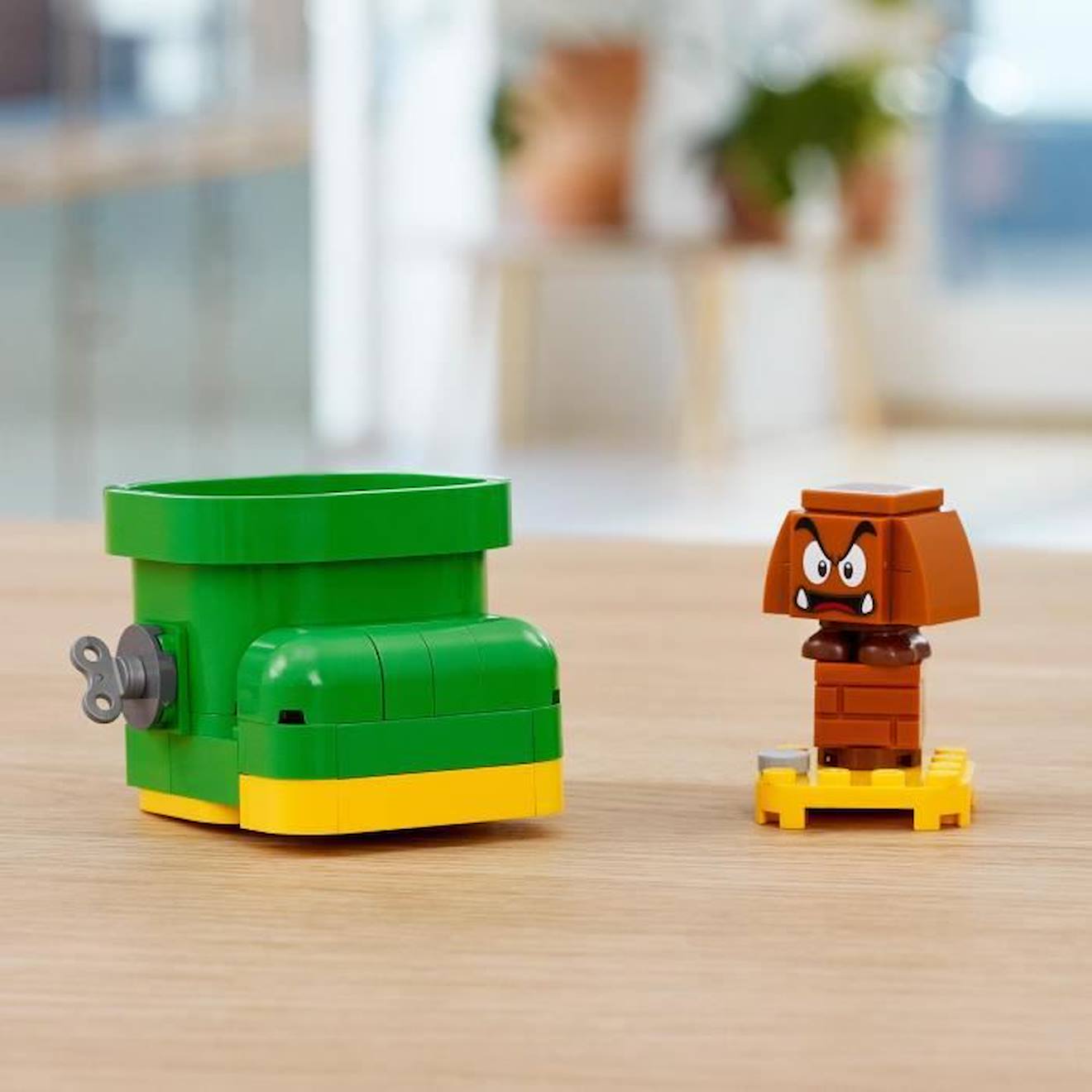 LEGO Super Mario 71404 Ensemble d’extension La Chaussure du Goomba, Jouet Construction vert