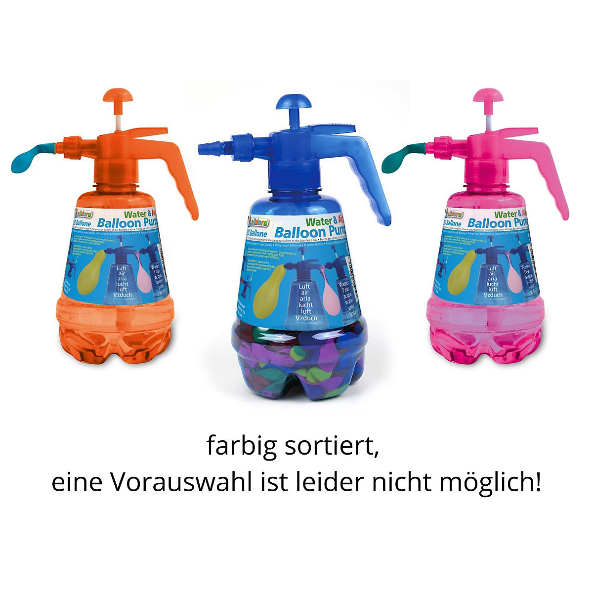 Wasserbombenpumpe