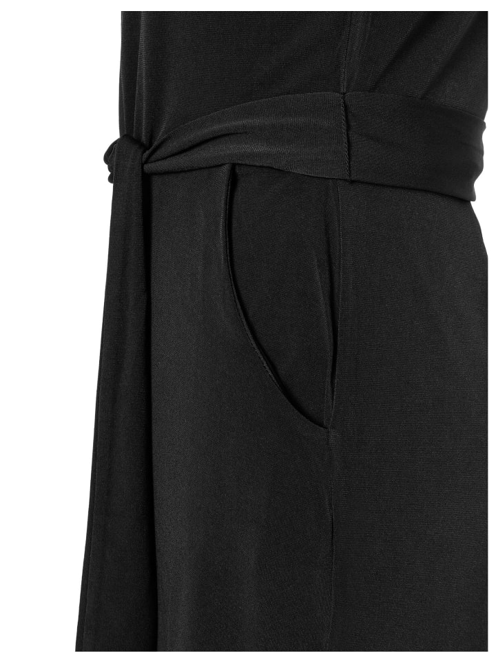 More & More Jerseyjumpsuit in schwarz günstig kaufen