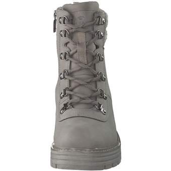 Tom Tailor Schnür Boots in grau