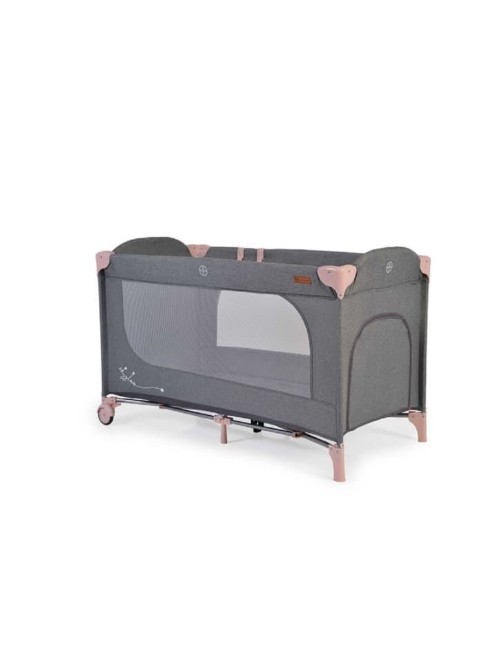 Cangaroo Reisebett Skyglow Laufstall in rosa günstig kaufen 60x120 cm